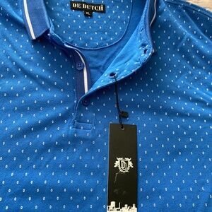 Men’s golf shirt by De Dutch